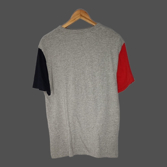 Champion Color Block Grey Crew Neck T-Shirt - Picture 4 of 5
